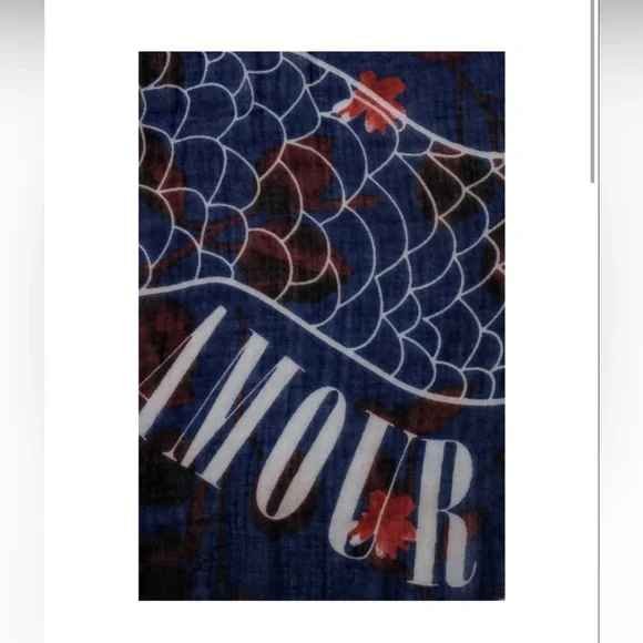 Zadig Voltaire delta camo dancing Scarf - Picture 3 of 5